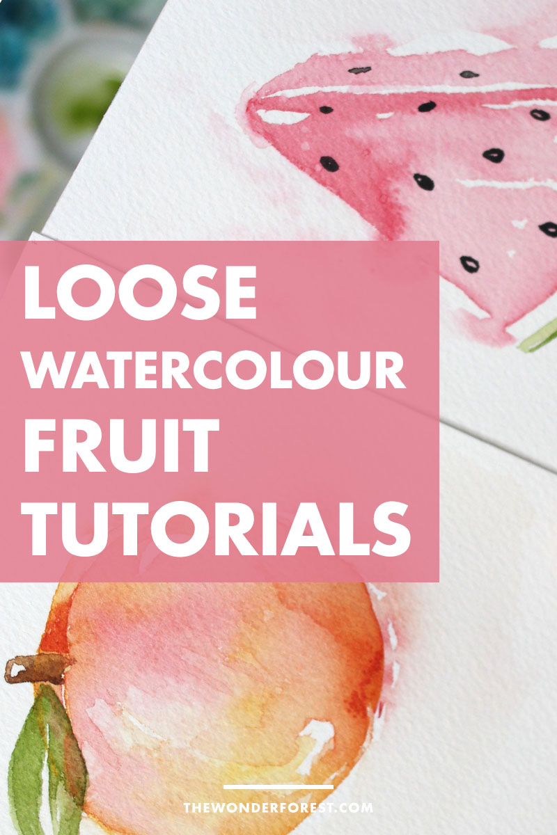 Loose Watercolor Tutorials