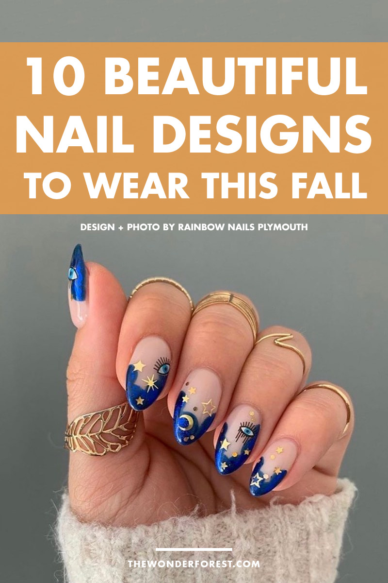 10 Beautiful Nail Designs To Wear This Fall