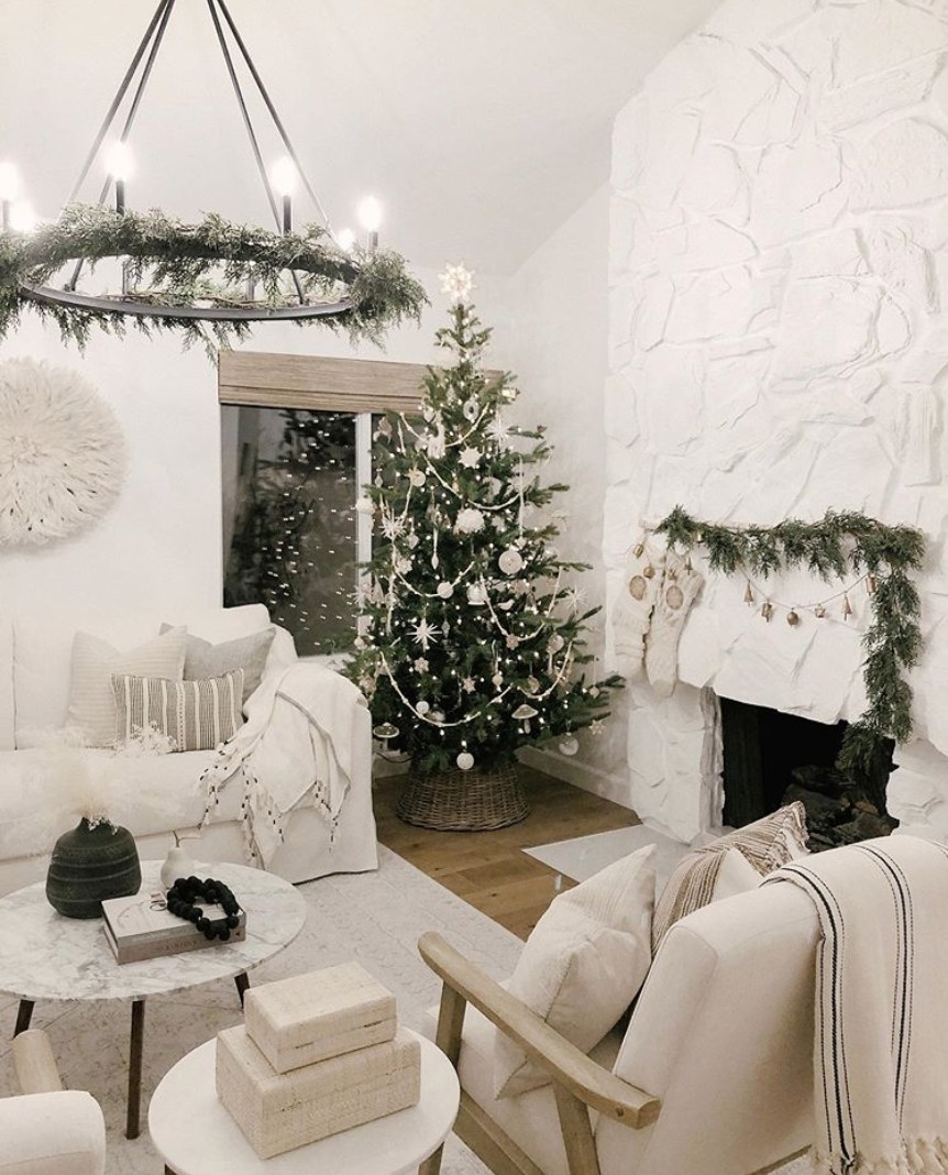 10 Charming Living Rooms to Inspire Your Holiday Decor