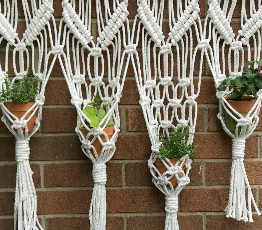 Macrame Herb Garden