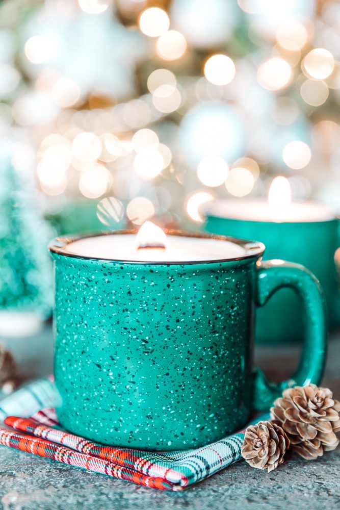 DIY Mug Candle