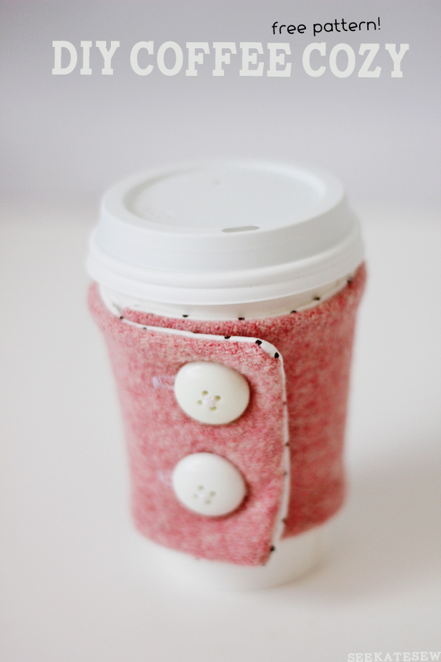 DIY Coffee Cozy Pattern