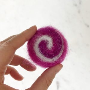 How To Make Colourful Felted Lollipops
