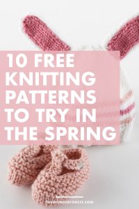 10 FREE Knitting Patterns to Try This Spring