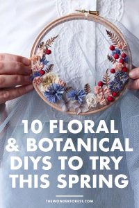 10 Floral + Botanical DIYs to Try This Spring