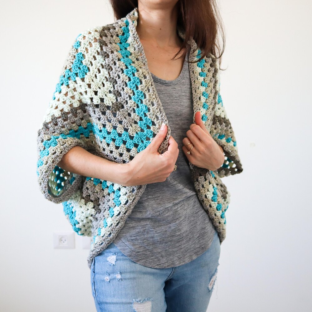 10 Free Summer Crochet Patterns - Continuous Granny Square