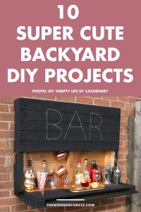 10 Super Cute DIY Ideas For Your Backyard