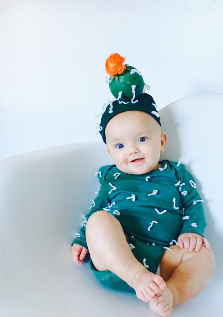 DIY Baby Cactus Costume