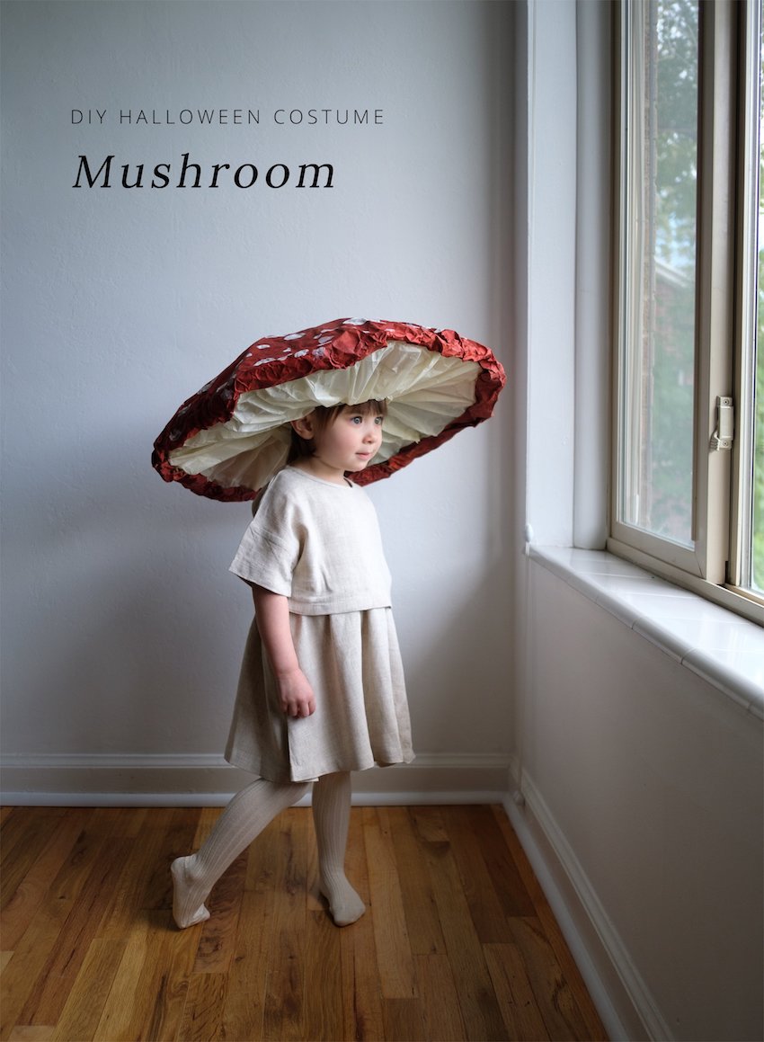 Mushroom Costume for Kids