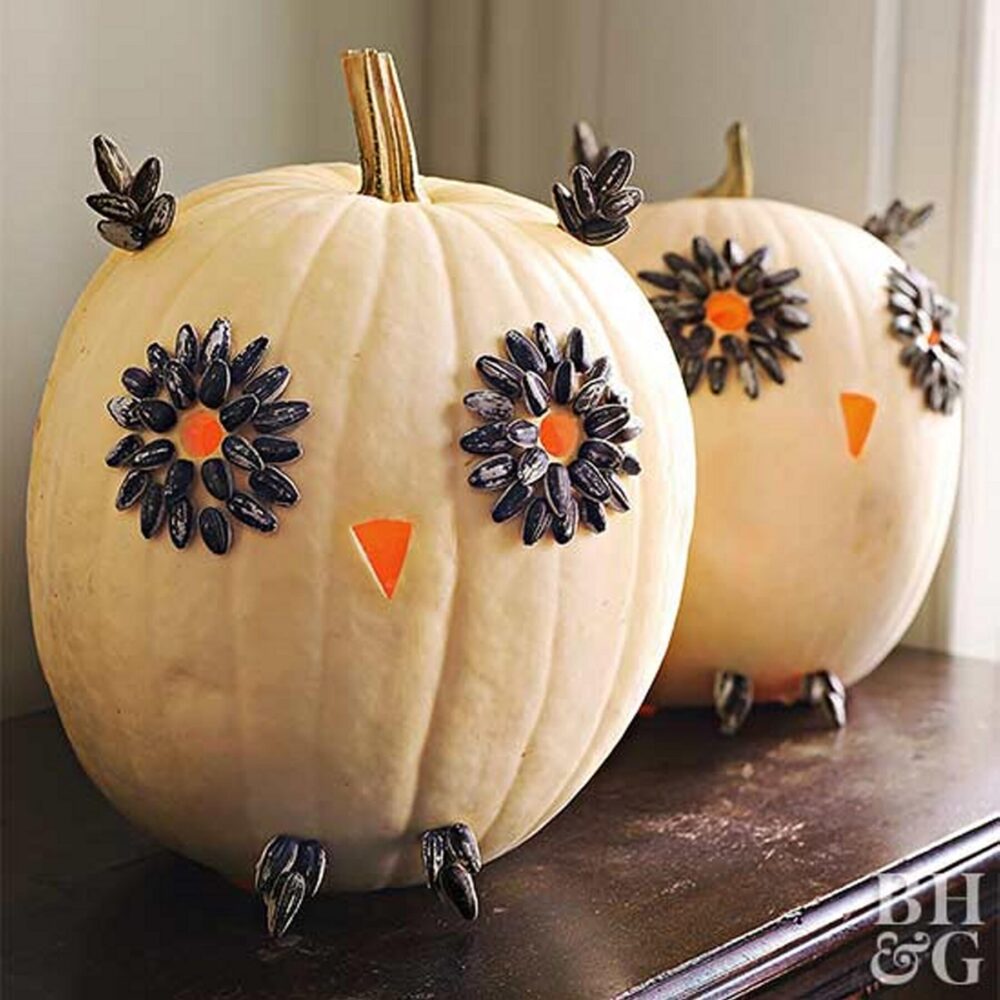 25 Creative Pumpkin Carving DIYs For Halloween 2020 Wonder Forest our-little-burrow-my-very-1st-diy-decorative-owl-pumpkin