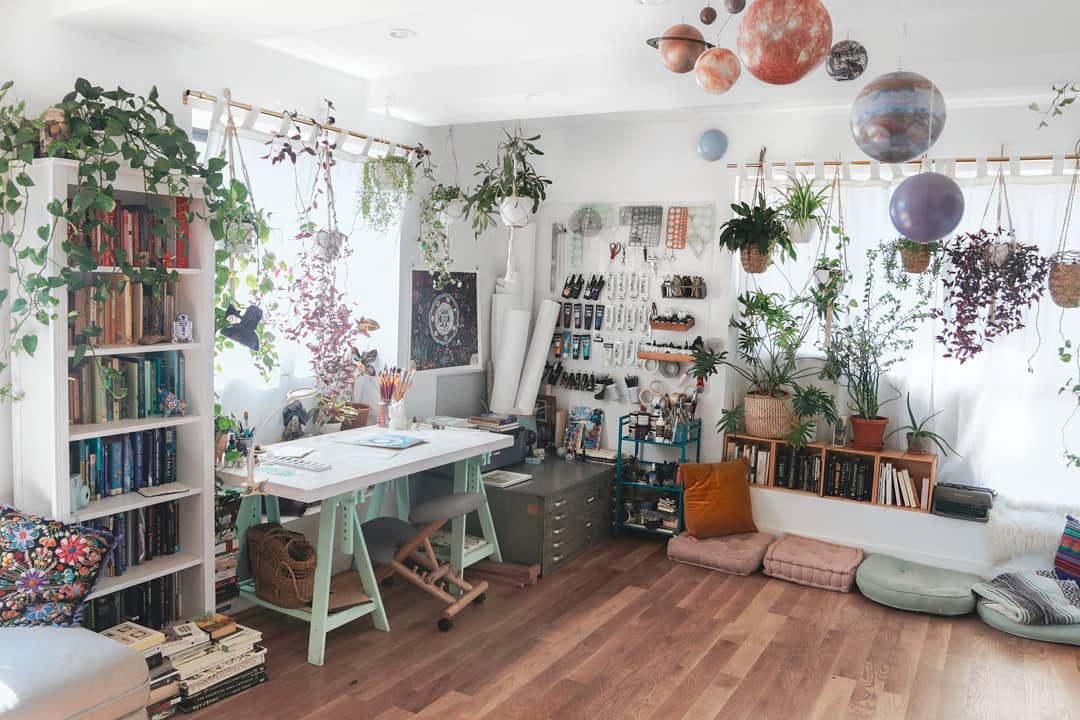 Tips to Create Your Own Home Art Studio Wonder Forest