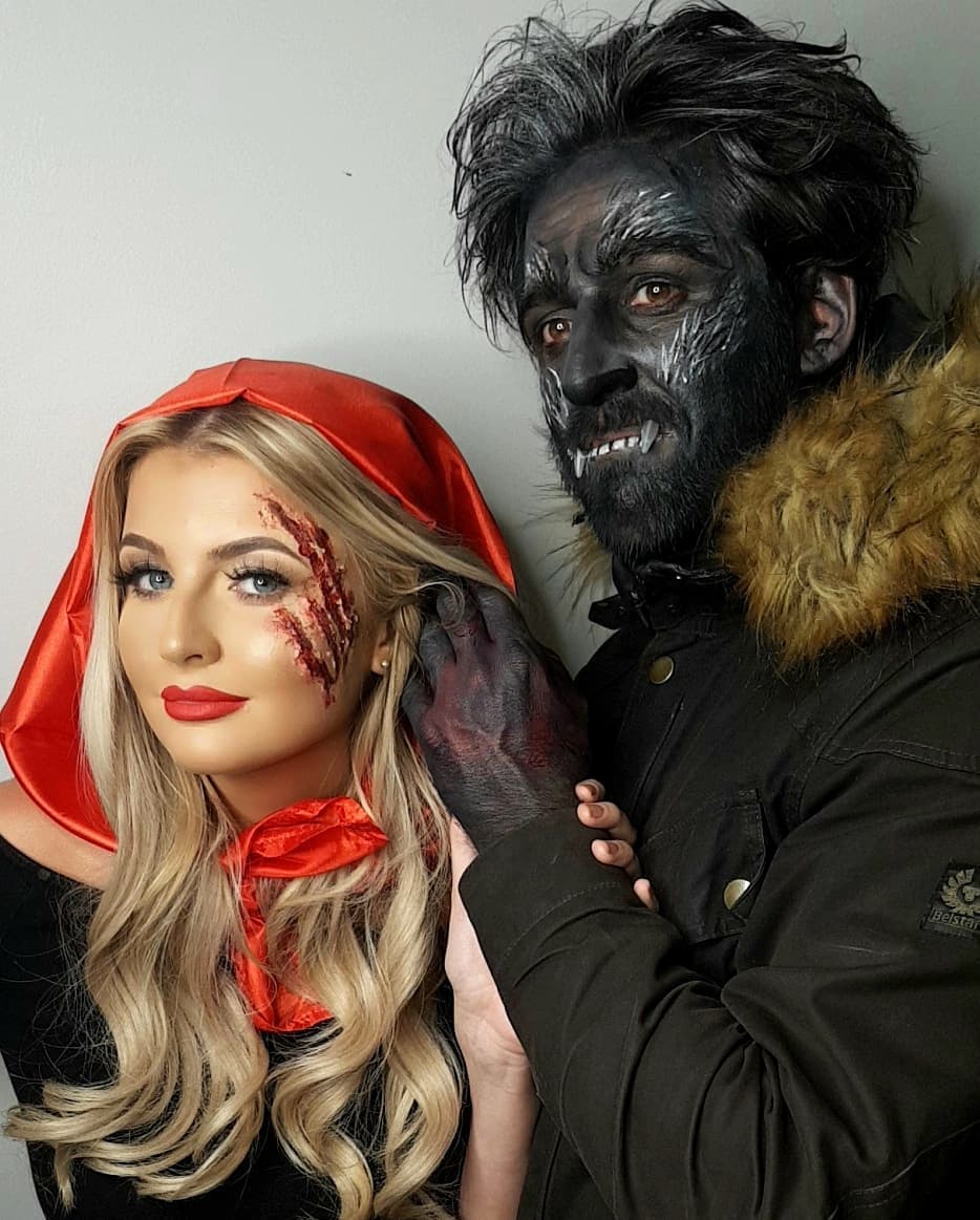 Little Red Riding Hood and Wolf Couples Costume