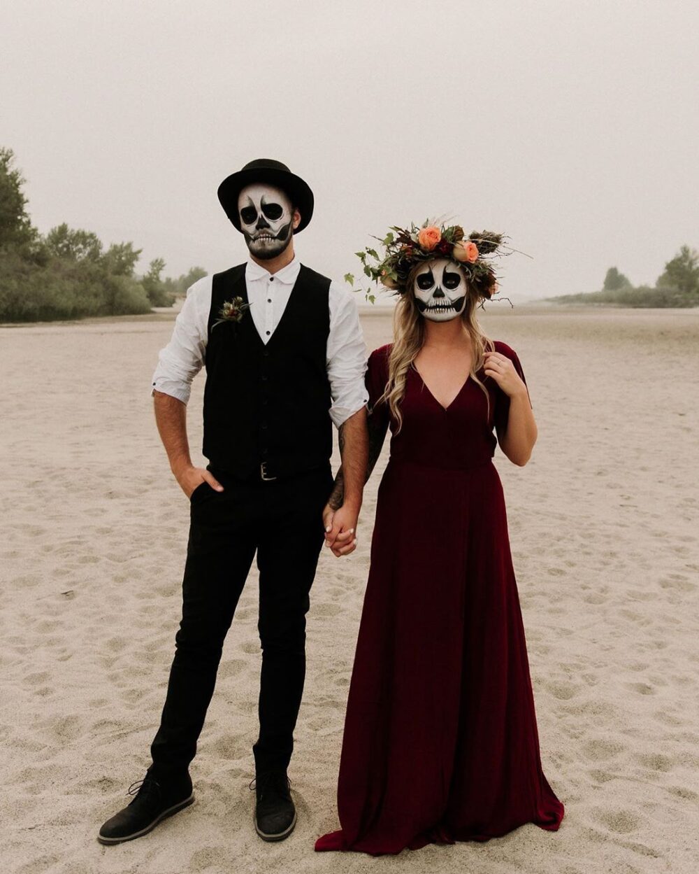 Day of the Dead Couples Costume