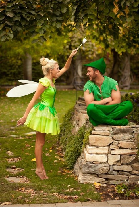 Tinkerbell and Peter Pan Costumes