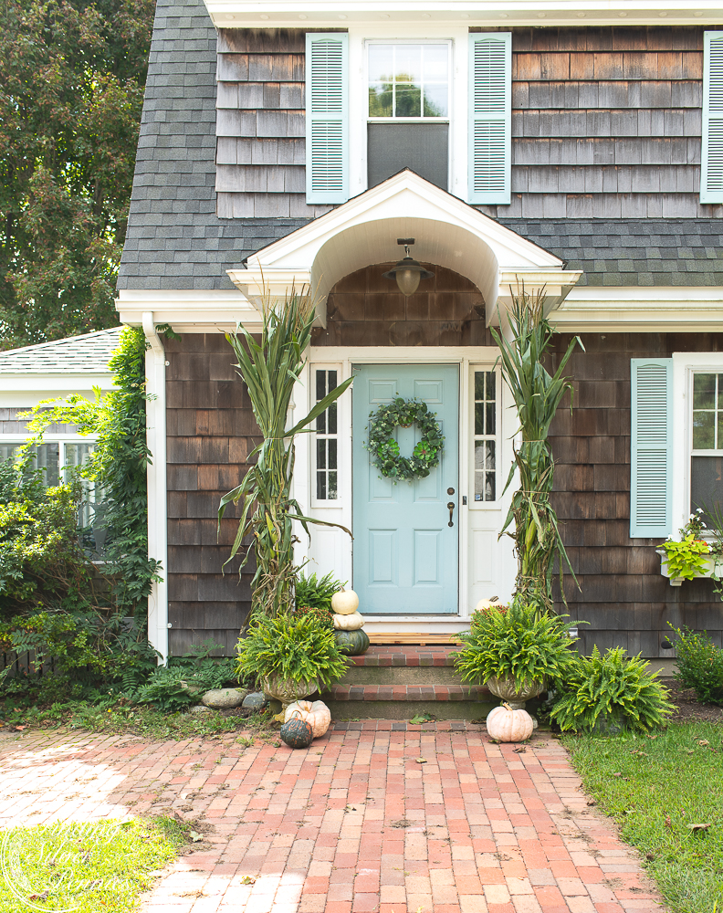 Muted Simple Fall Entry Decor