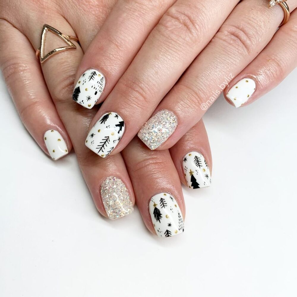 15 wunderschöne festliche Nail Art Ideen