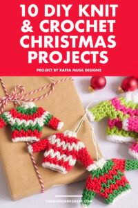 10 Adorable Knit and Crochet DIY Christmas Decorations