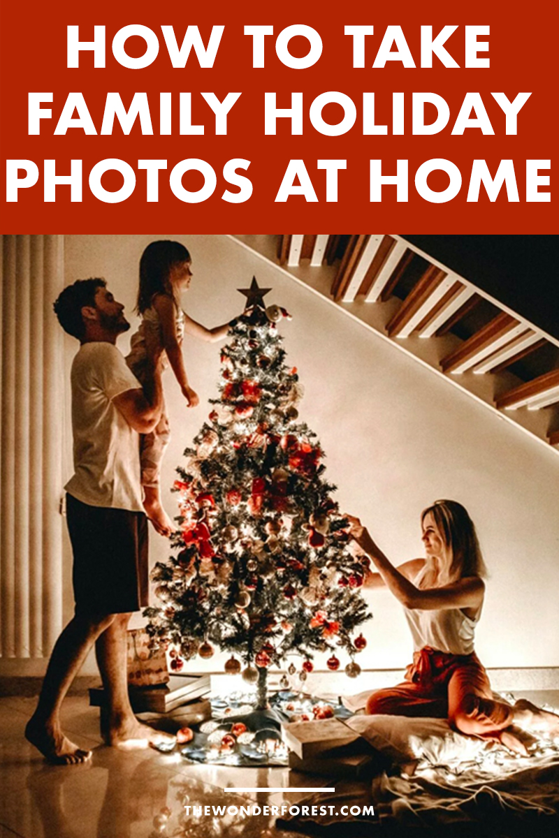 How to Shoot Professional-Looking Family Christmas Photos at Home