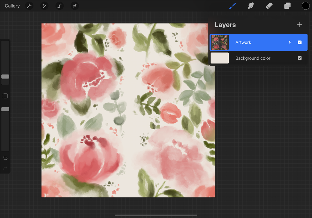 How to Create a Repeating Seamless Pattern in Procreate