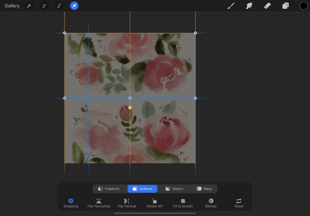 How to Create a Repeating Seamless Pattern in Procreate