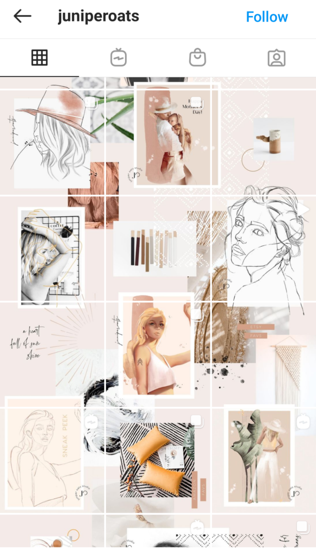 10 Creative Instagram Grid Ideas Wonder Forest