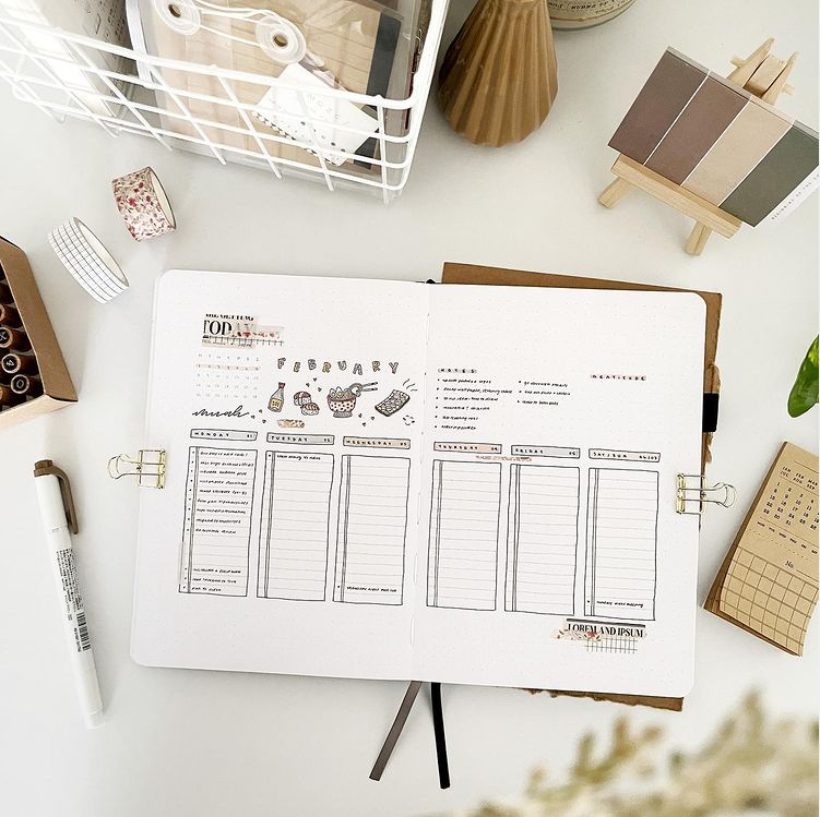 13 Inventive Bullet Journal Themes