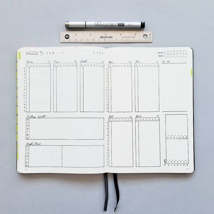 15 Creative Bullet Journal Weekly Spread Ideas