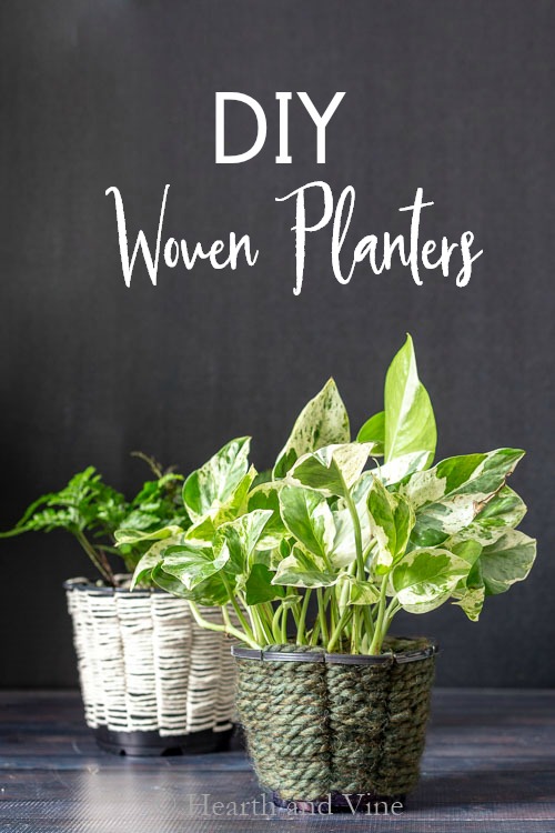 10 DIY Planters and Flower Pots You Can Make at Home