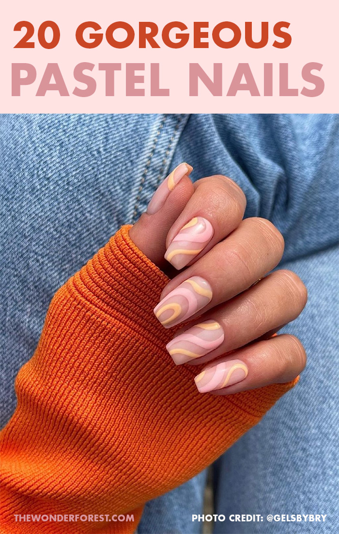 20 Gorgeous Pastel Nails for Spring