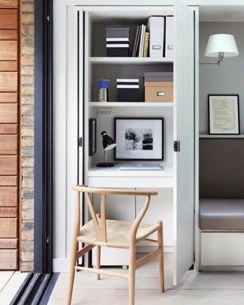 Tips and Tricks for Creating a Cloffice - AKA a Closet Office