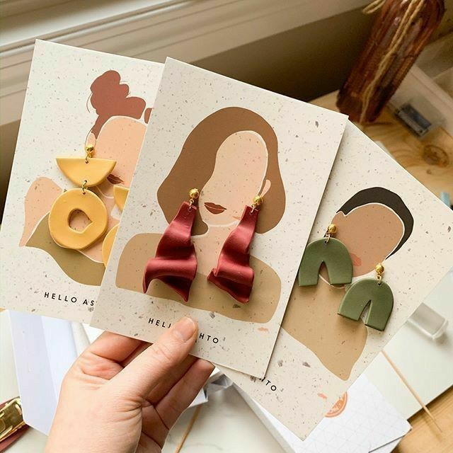 How To Make Simple Cards For Packaging Your Handmade Earrings 