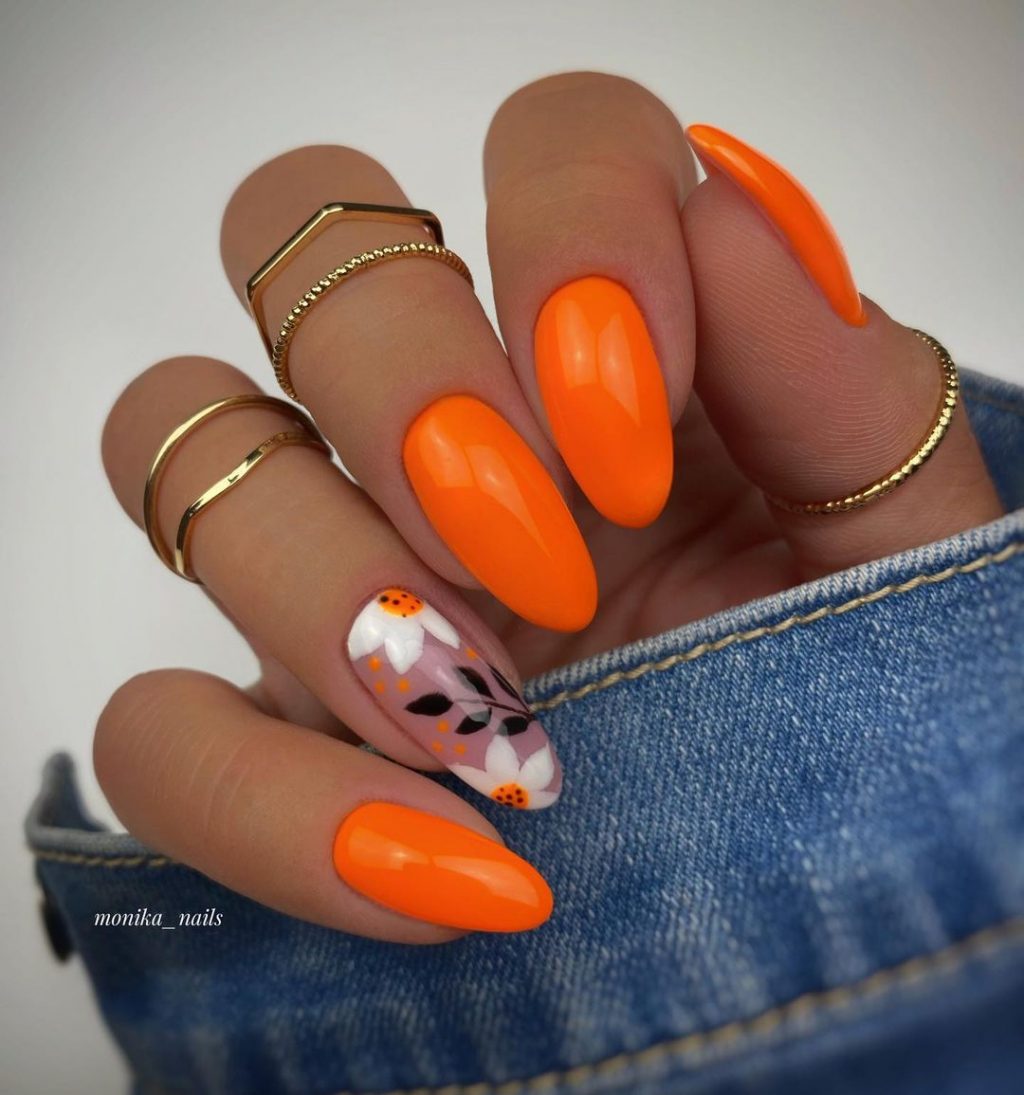 Matte Coffin Ballet Women Decorations False Nails Orange Cyan Candy Neon  Color Frosted Full Cover Fake Nail Tips 240pcs/lot - False Nails -  AliExpress