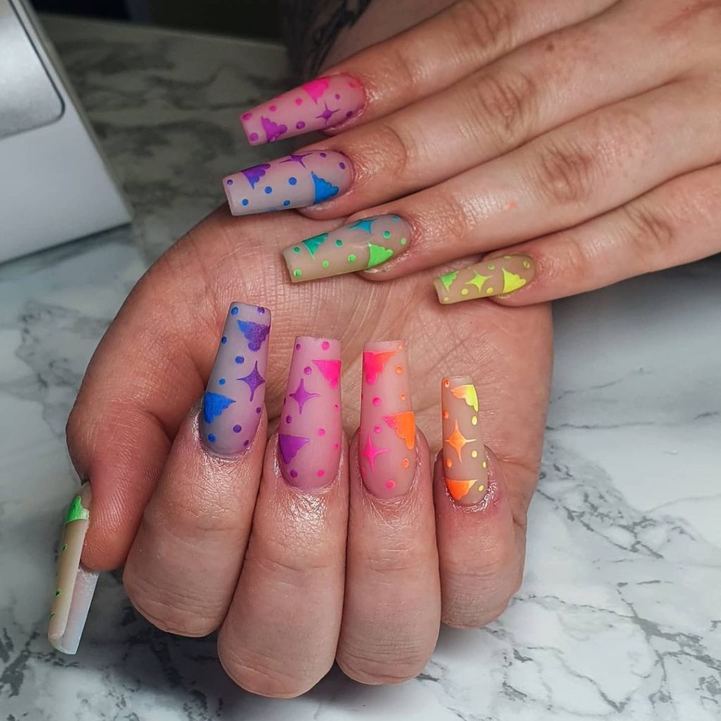 Neon Nail Designs 2023 | Daily Nail Art And Design