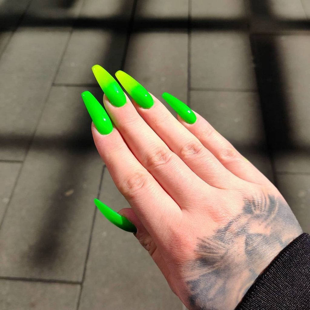 15 Bright Neon Nail Designs Wonder Forest