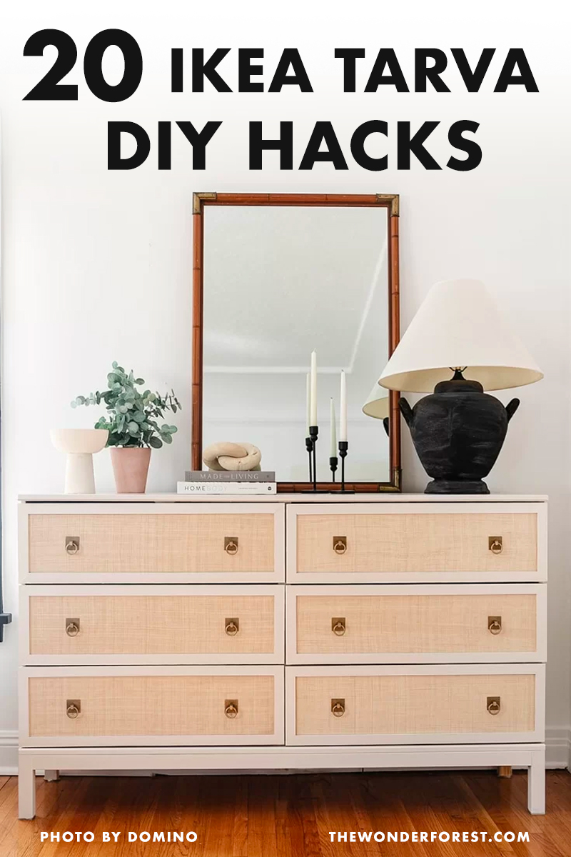 20 Ikea Tarva Dresser DIY Hacks