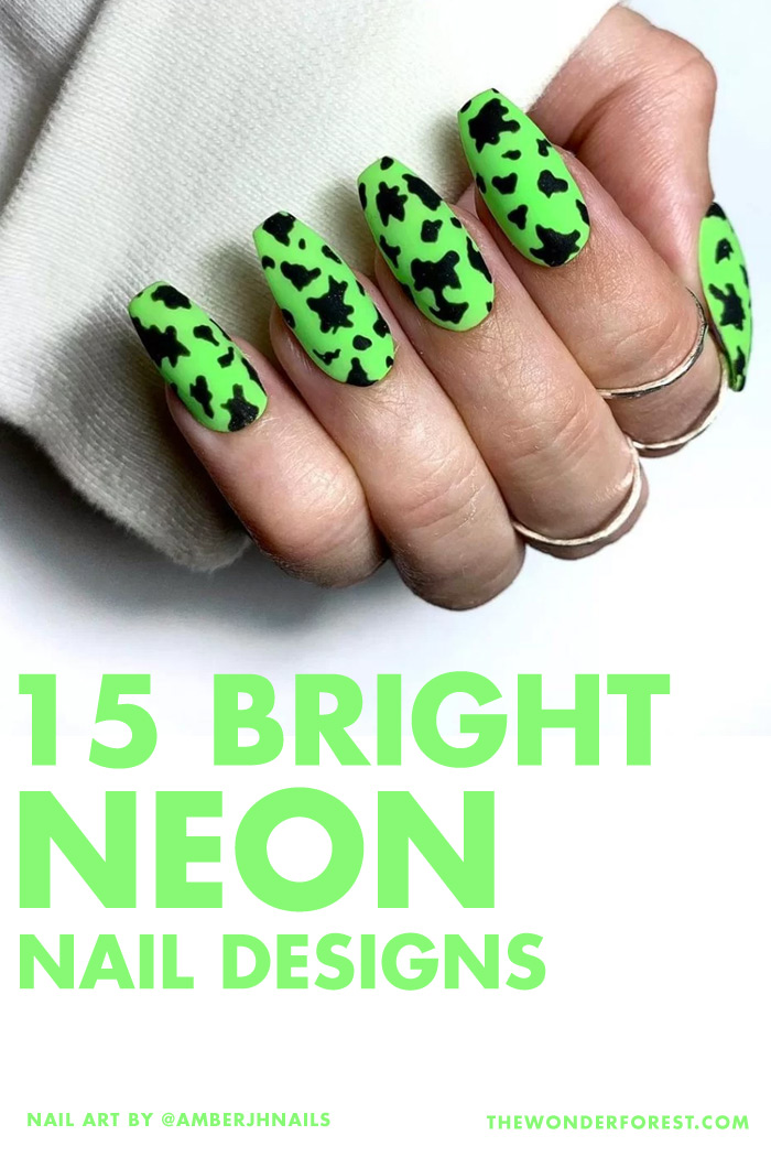 15 Bright Neon Nail Designs