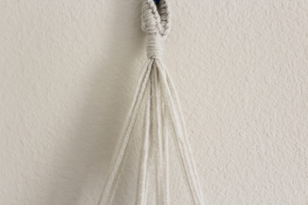 Summer Dollar Store DIY: Macrame Hanging Shelf