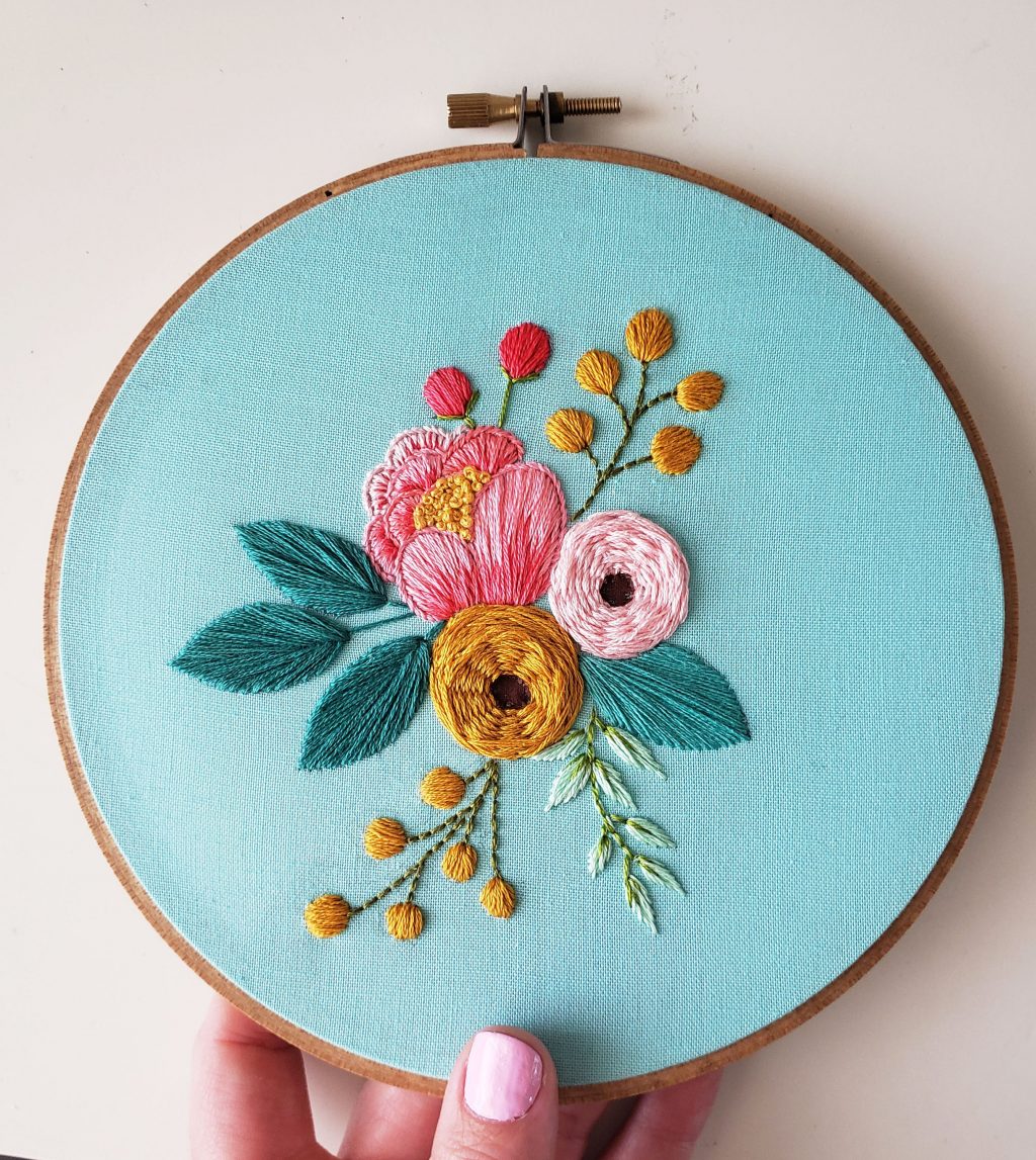 Artsy Embroidery Starter Kit - Aesthetic Room Decor