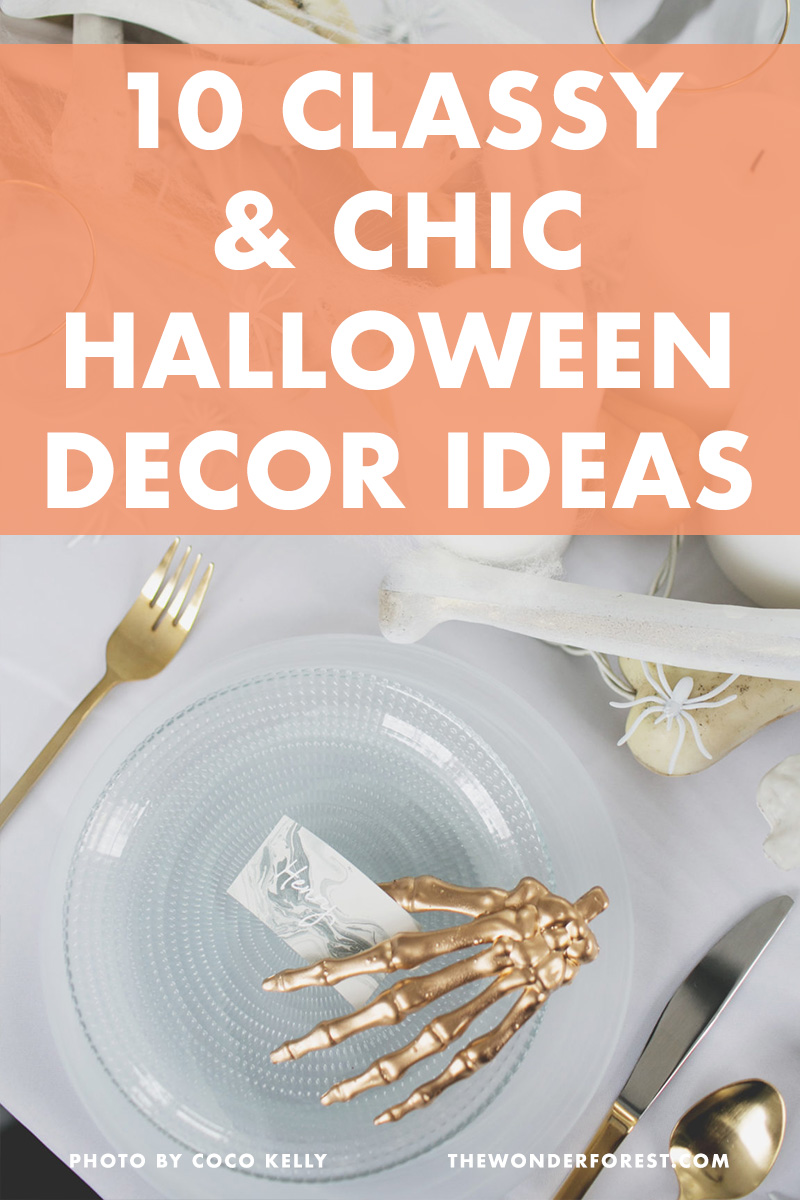 10 Classy and Chic Halloween Decor Ideas