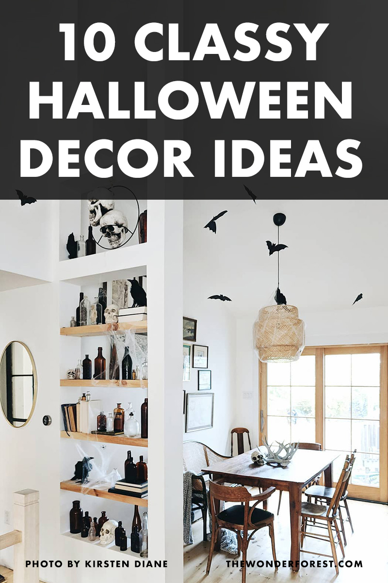 10 Classy and Chic Halloween Decor Ideas