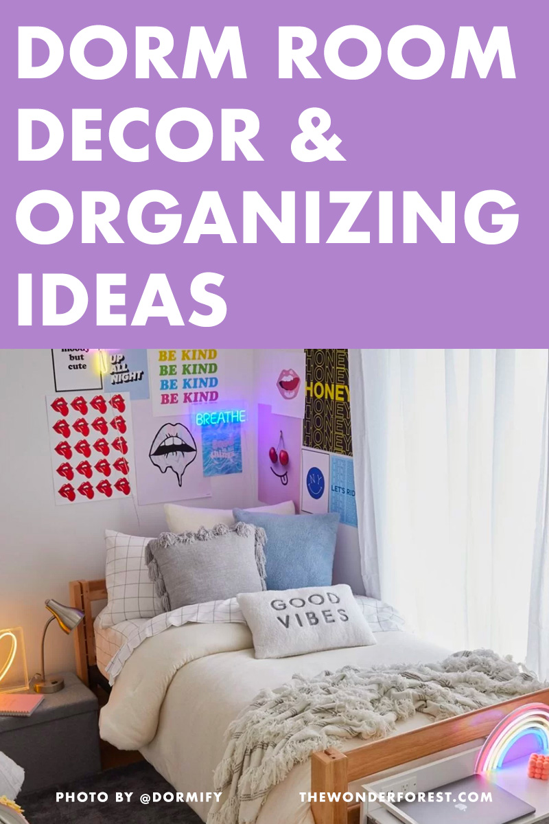 11 Dorm Room Decor Ideas and Organizing Hacks