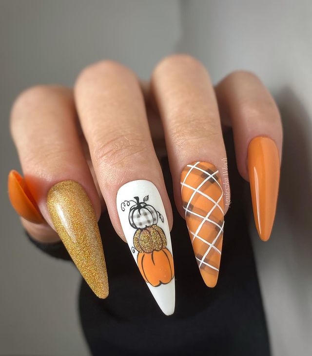 Gorgeous Fall Inspired Nail Art Ideas for 2023 - Wonder Forest