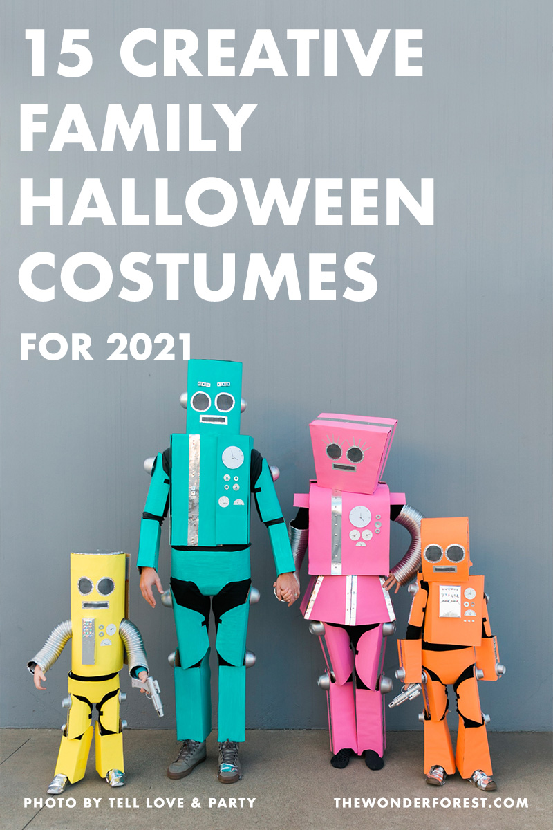 15 Creative Family Halloween Costume Ideas for 2021