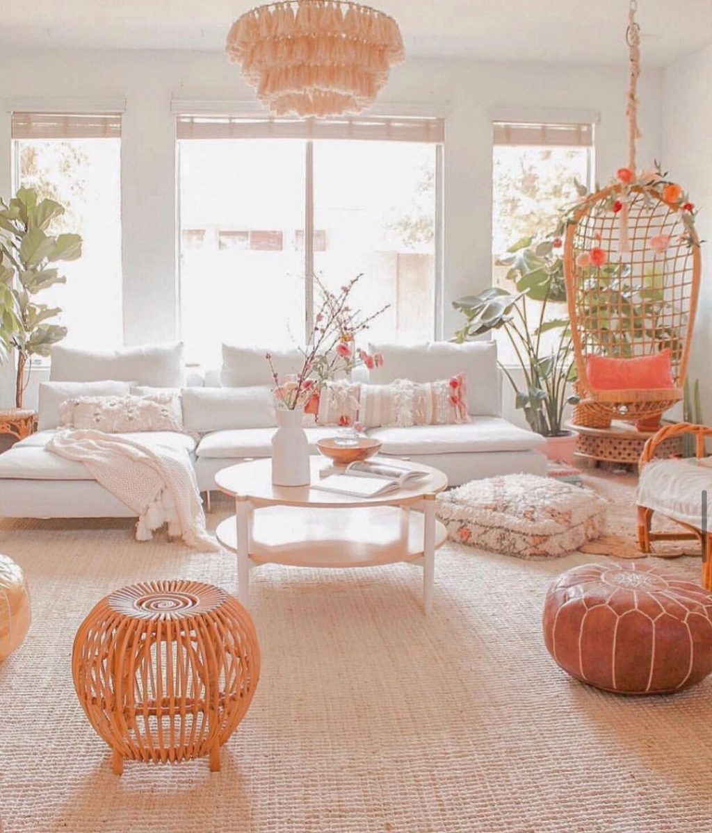 15 Cozy Boho Living Rooms You'll Love