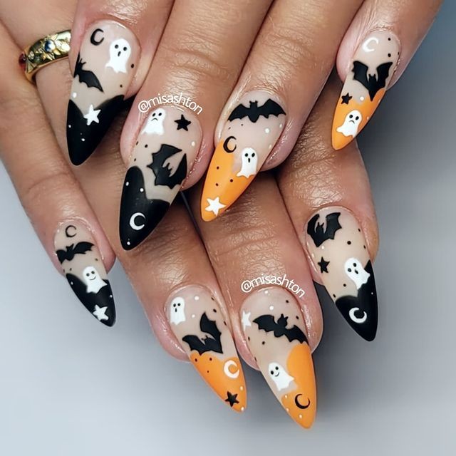 15 Halloween Themed Nail Design Ideas