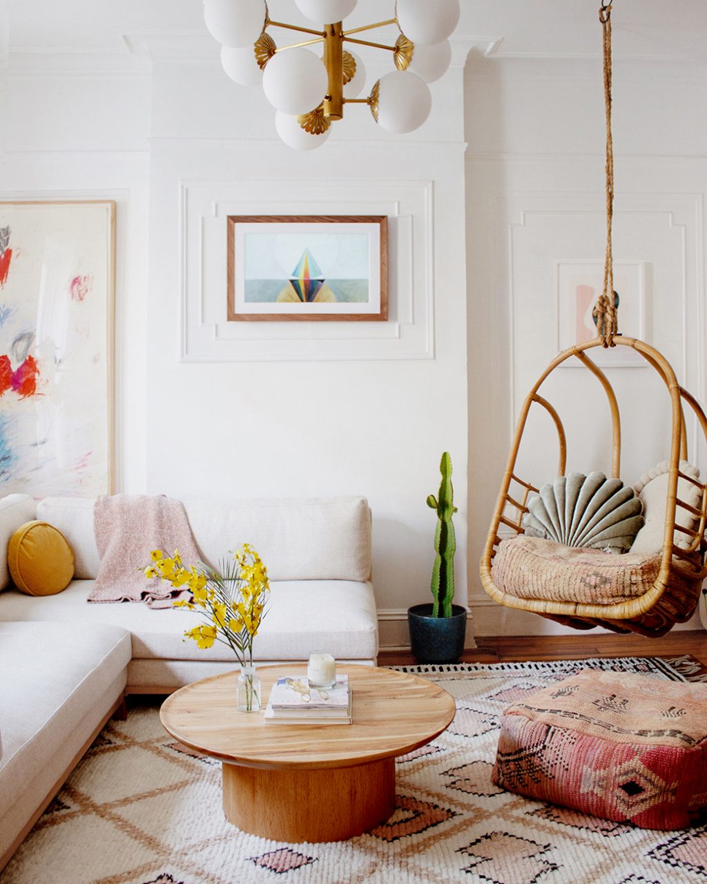 15 Cozy Boho Living Rooms You'll Love