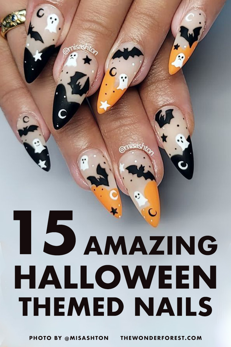 15 Halloween Themed Nail Design Ideas