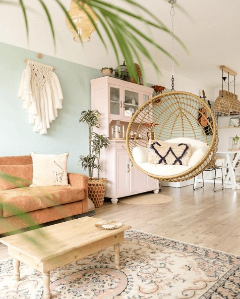 15 Cozy Boho Living Rooms You'll Love