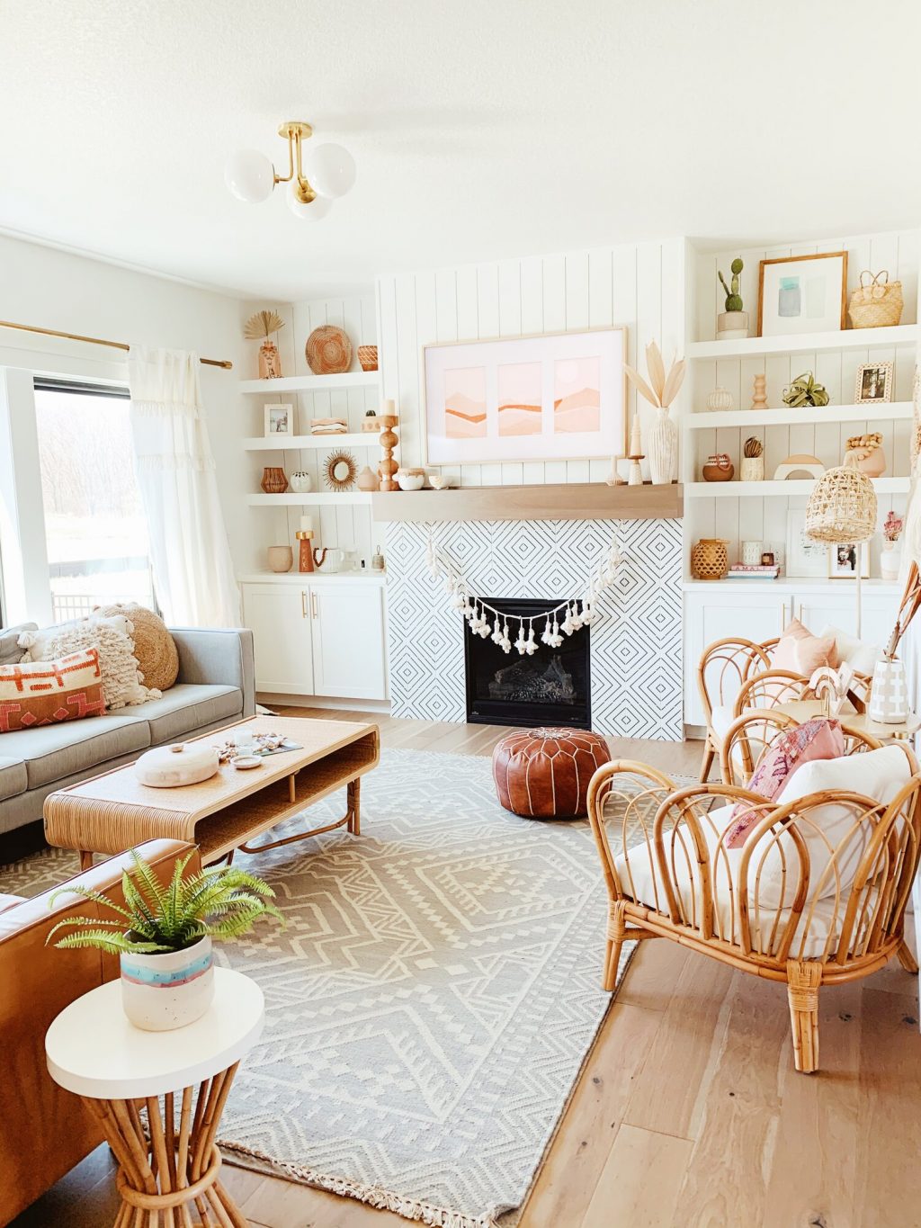 60 Modern Boho Living Room Decor Ideas