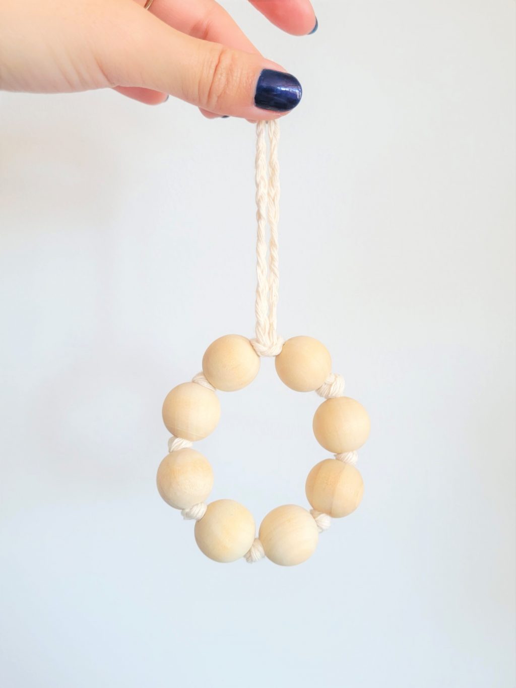 DIY: Make This Simple Boho Christmas Tree Ornament